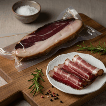 Geräucherter Wildschweinbau - bayerische Art